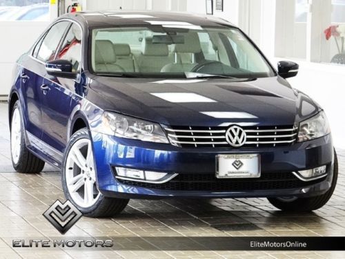 13 volkswagen passat tdi sel premium diesel navi heated seats keyless go warrnty