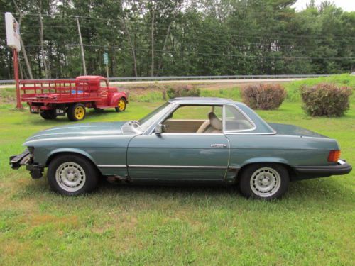 1985 mercedes benz 380 sl roadster project or parts