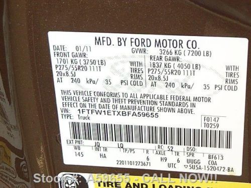 2011 FORD F150 LARIAT CREW 4X4 ECOBOOST V6 LEATHER 63K TEXAS DIRECT AUTO, US $29,780.00, image 12