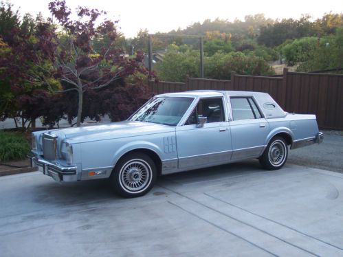 1983 lincoln mk vi signature series, 89,464 miles