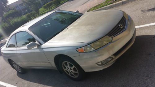 2002 toyota solara se coupe 2-door 2.4l