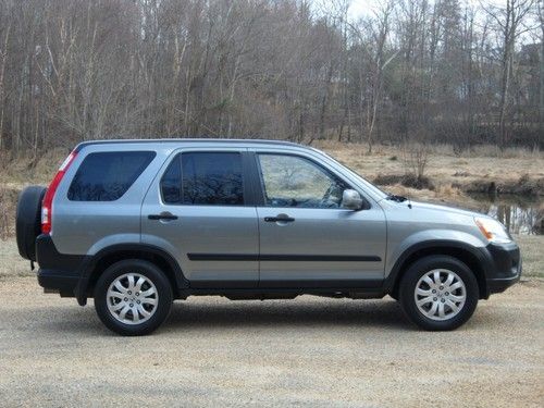 2006 honda cr-v  - 4x4  - 4 cyl gas saver - sunroof - 5 speed - nice clean suv!!