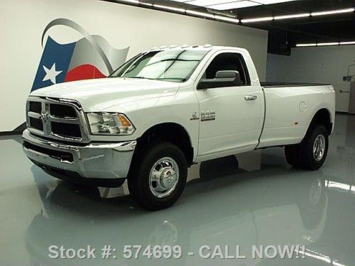 2013 dodge ram 3500 tradesman reg 4x4 diesel dually 23k texas direct auto