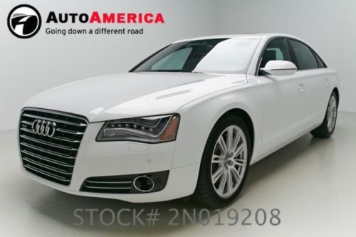 2011 audi a8l 25k low miles nav vent leather sunroof rearcam bluetooth home link