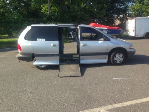 Van  wheelchair handicap dodge grand caravan sport 2000 ims power slice ramp