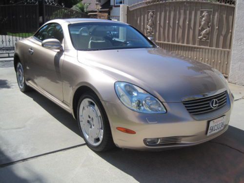 2005 lexus sc430 base convertible 2-door 4.3l