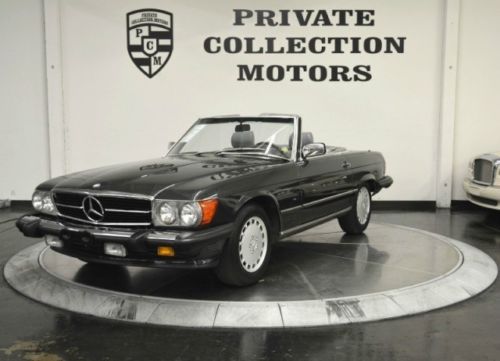 1989 mercedes-benz 560sl convertible clean carfax prist