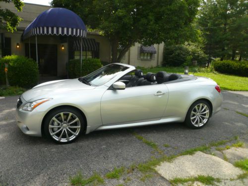 2010 infiniti g37s folding hardtop convertible