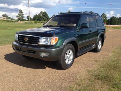 2000 toyota land cruiser lthr sunroof rust free amazing shape!