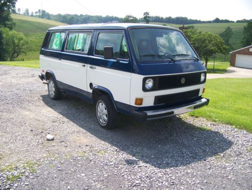 Volkswagen: 1984 vanagon gl standard passenger van