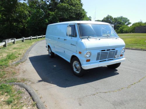 Wow: restored 1969 e-300 van must see v8 302 all original drivetrain runs great