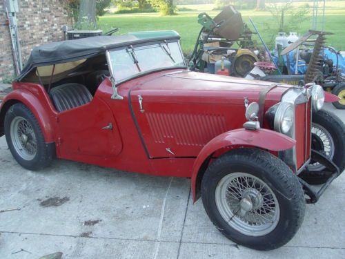 Genuine &#039;49 mg tc unmolested milestone racing car