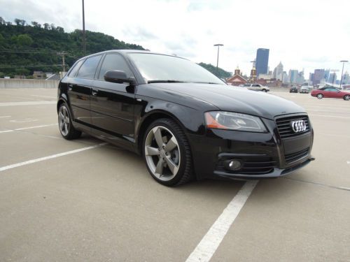 2011 audi a3 2.0l tfsi, premium plus, titanium sport pkg, s line, 6 spd mt