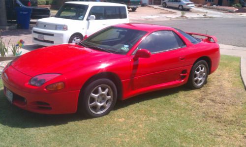 2 door, 5 speed, red 3000 gt
