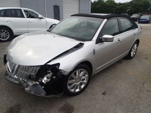 2011 lincoln mkz , salvage, damaged, wrecked, sedan, leather