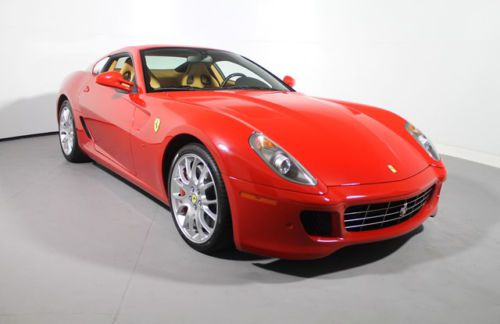 599 gtb fiorano rosso corsa/beige carbon fiber drvng zone lots of options