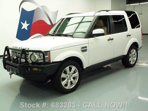 2013 land rover lr4 hse lux 4x4 sunroof nav 19&#039;s 10k mi texas direct auto