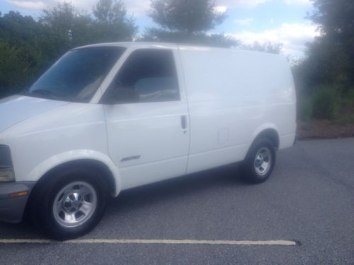 2001 chevrolet astro cargo van only 36,000 miles fleet maintained