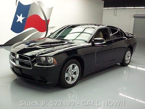 2013 dodge charger se v6 rear spoiler one owner 33k mi texas direct auto