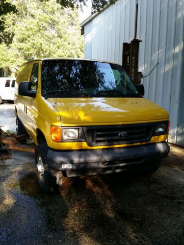 2006 e250 van needs engine rebuild..no reserve