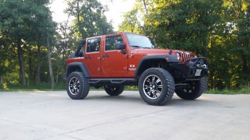 2009 jeep wrangler unlimited x sport utility 4-door 3.8l