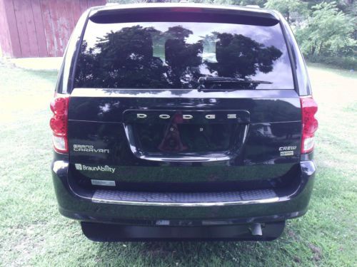 BRAUNABILITY HANDICAP CONTROL 2012 DODGE CARAVAN CREW 357 MILES WRECKED SALVAGE, US $14,500.00, image 6
