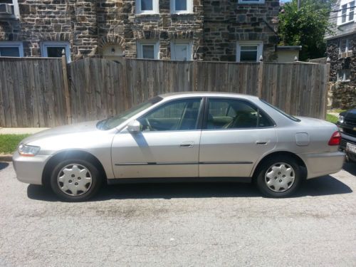 1998 beige honda accord lx sedan base model