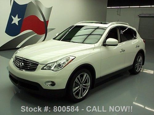 2011 infiniti ex35 journey prem sunroof navigation 49k texas direct auto