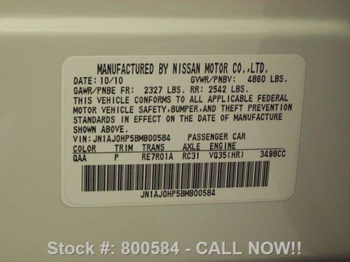 2011 INFINITI EX35 JOURNEY PREM SUNROOF NAVIGATION 49K TEXAS DIRECT AUTO, US $24,980.00, image 21