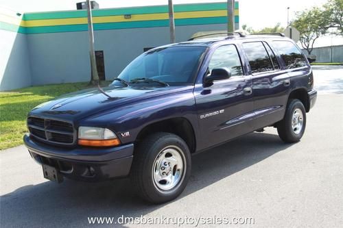 1998 dodge durango slt plus 4wd us bankruptcy court sale