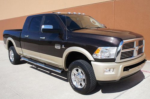 2011 dodge ram 2500 mega cab laramie 4x4 6.7l diesel navi tv roof 1owner