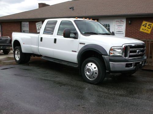 2007 ford f550 crew lariat diesel bullet proof, 59k miles, like new! f-450 obo!