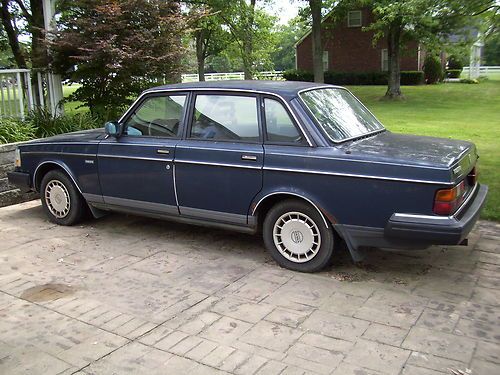 1989 volvo 240 dl - extra low miles, needs engine work, no reserve