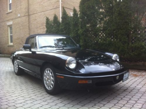 1994 alfa romeo spider veloce commerative edition