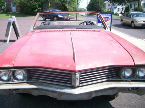 1967 buick skylark base convertible 2-door 4.9l