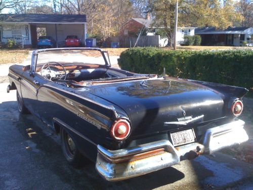 1957 Ford Fairlane 500 Sunliner Convertible Project, US $3,000.00, image 2