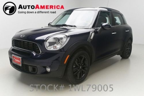 2011 mini cooper s countryman 56k miles nav pano roof leather clean carfax