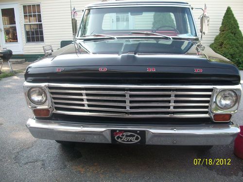 1967 ford f100 ranger 6ft bed,a rare suvivor