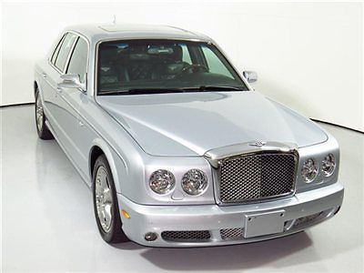 09 bentley arnage t 12k miles cpo warranty turbo mulliner interior picnic 07 08