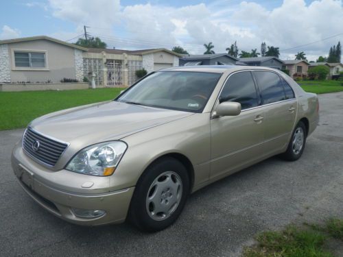 2001 lexus ls430 base sedan 4-door 4.3l