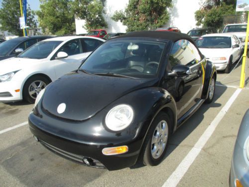 2003 volkswagen beetle gls convertible 2-door 2.0l