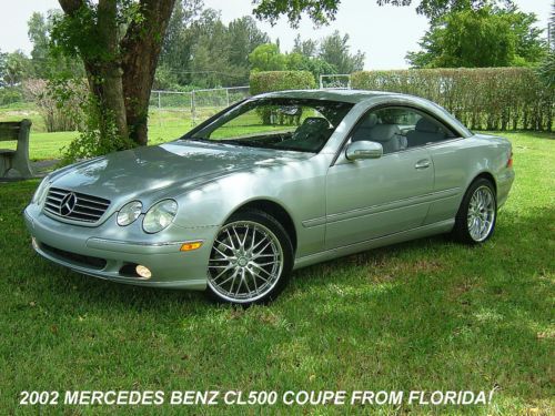 2002 mercedes benz cl500 coupe from florida! like brand new and priced to sell!