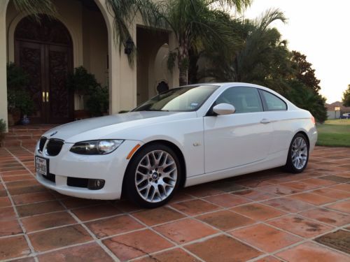 Bmw 328i coupe - white - 1-owner - very nice car - dependable -great gas mileage