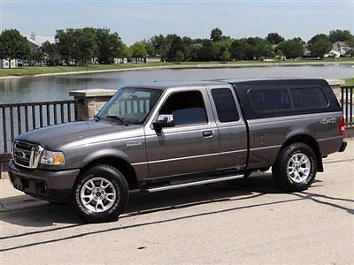 2011 ford ranger xlt 4x4 supercab only 35k miles! 1-owner! 4 doors! ultra clean!