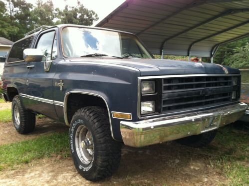 1985 chevy k5 blazer silverado runs and drivers