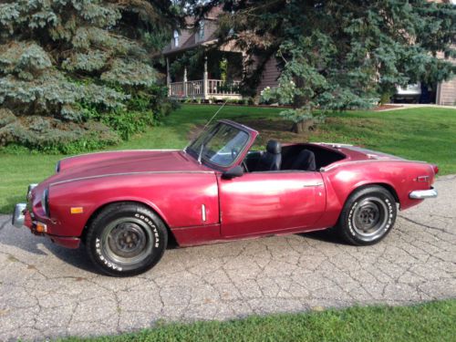 1970 triumph spitfire with overdrive transmission