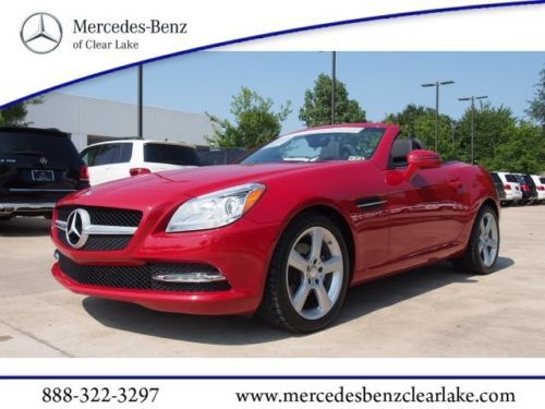 Slk250 nav certified warranty pano roof convertible cpo