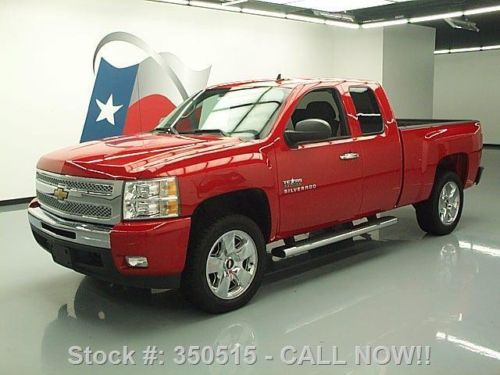 2011 chevy silverado texas ext cab lt 5.3l 20&#039;s 48k mi texas direct auto