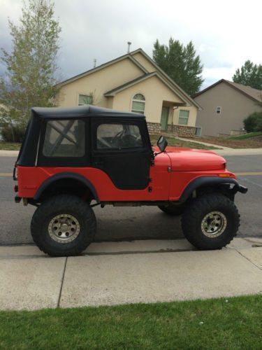 Nice restored 1975 jeep cj5 4x4 with upgrades