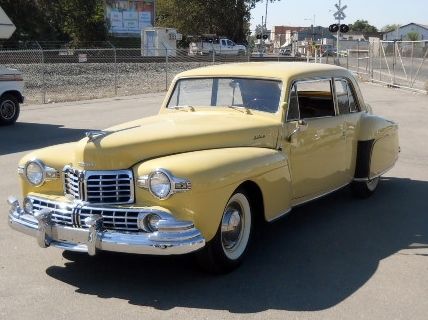 1948 lincoln continental coupe, mark l, v12